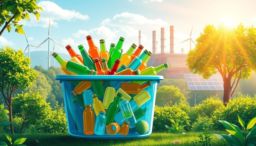 Glass Recycling Climate Impact