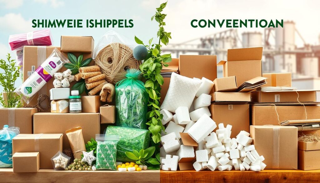 Sustainable Shipping Materials Comparison