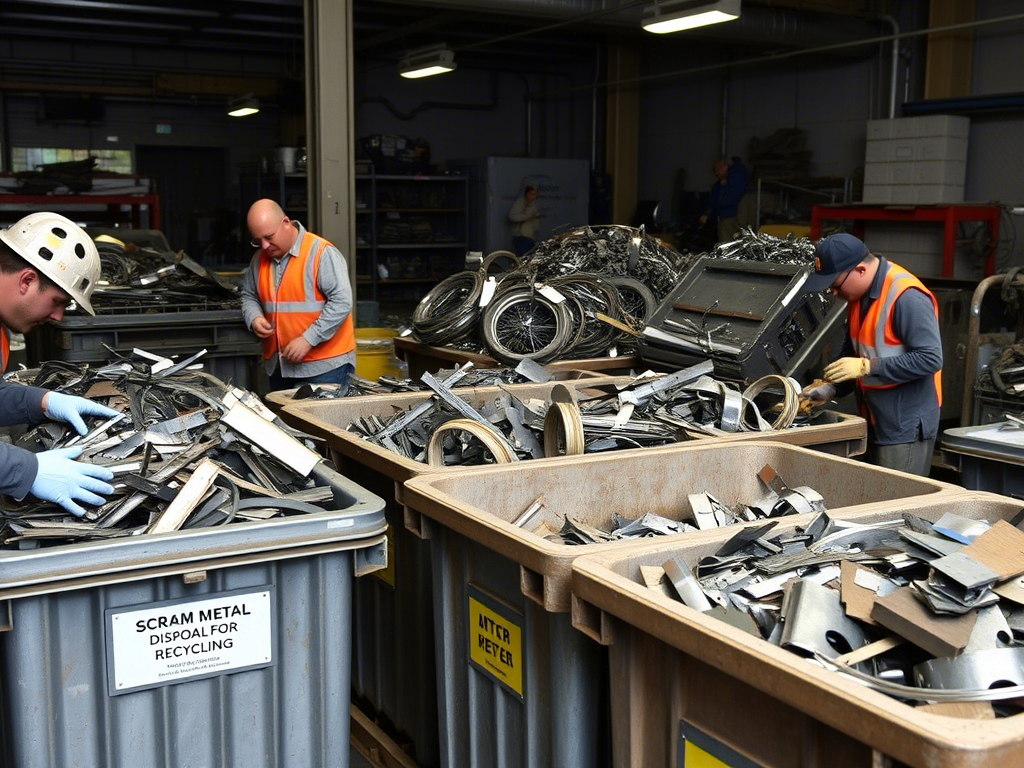 Scrap Metal Disposal for Recycling